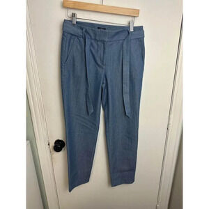 Loft women’s  blue chambray pants size 2 #0836